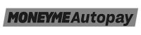 MoneyMe Autopay logo in black and white
