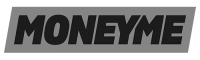 MoneyMe logo in black and white